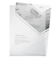 LEITZ Sichthüllen Premium 4100 DIN A4 glasklar glatt 0,15 mm, 100 St.