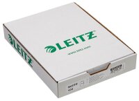 LEITZ Sichthüllen Premium 4100 DIN A4 grün glatt 0,15 mm, 100 St.