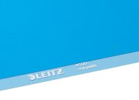 LEITZ Sichthüllen Premium 4100 DIN A4 blau glatt 0,15 mm, 100 St.