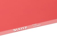 LEITZ Sichthüllen Premium 4100 DIN A4 rot glatt 0,15 mm, 100 St.