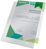 LEITZ Sichthüllen Super Premium 4153 DIN A4 glasklar glatt 0,15 mm, 100 St.