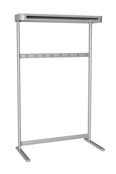 Kerkmann Kleiderständer Sevilla 31618614 silber Metall 8 Haken 100,0 x 170,0 cm, 1 St.