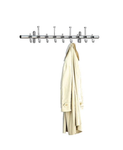 Kerkmann Wandgarderobe Arte 33687081 silber Metall 13 Haken 115,0 x 18,0 cm, 1 St.