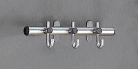 Kerkmann Wandgarderobe Arte 32687981 silber Metall 3...