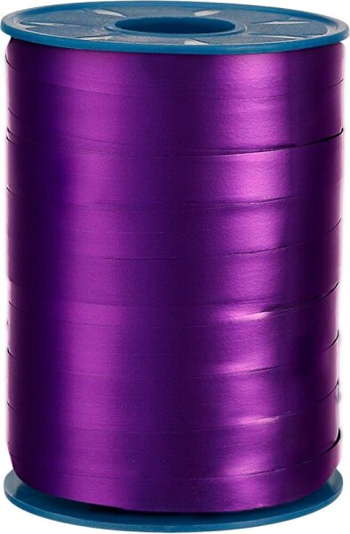 PRÄSENT Geschenkband MEXICO einseitig hochglanzbeschichtet/Rückseite matt lila 10,0 mm x 250,0 m