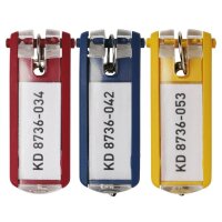 DURABLE Schlüsselanhänger KEY CLIP...