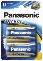 2 Panasonic Batterie Evolta Mono D 1,5 V  ( PLR20EVOLTAB2 )
