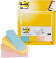 Post-it® Notes Markers Haftmarker farbsortiert 4x 50...
