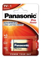 Panasonic Batterie Pro Power E-Block 9,0 V  (...
