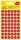 AVERY Zweckform Klebepunkte 3141 rot Ø 12,0 mm, 270 St.