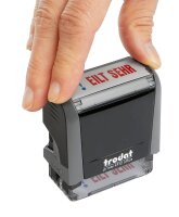 "trodat Textstempel ""Eilt sehr"" printy 4912 office selbstfärbend blau, rot ohn  ( 579698 )