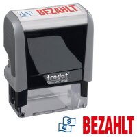trodat Textstempel "Bezahlt" printy 4912 office...