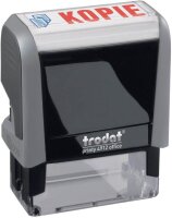 trodat Textstempel "Kopie" printy 4912 office selbstfärbend blau, rot ohne Logo, 1 St.