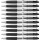 Schneider Gelion+ Gelschreiber schwarz/transparent 0,4 mm, Schreibfarbe: schwarz, 10 St.