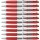 Schneider Gelion+ Gelschreiber rot/transparent 0,4 mm, Schreibfarbe: rot, 10 St.
