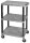 LUXOR Etagenwagen grau 61,0 x 46,0 x 86,5 cm