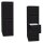 BISLEY LIGHT Hängeregistraturschrank schwarz 4 Schubladen 41,3 x 62,2 x 132,1 cm, 1 St.