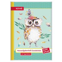 ROTH Hausaufgabenheft Eule Lieselotte Klipp & Klar...