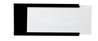 Legamaster Etikettenhalter magnetisch schwarz 9,0 x 3,0...