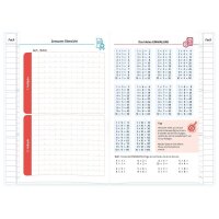 ROTH Hausaufgabenheft Marvel Spider-Man für clevere Faule liniert DIN A5 ohne Rand, 104 Blatt, 1 St.