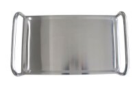 Servierwagen silber 84,5 x 52,5 x 94,0 cm