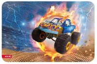 ROTH Schreibtischunterlage Monstertruck bunt Kunstleder...