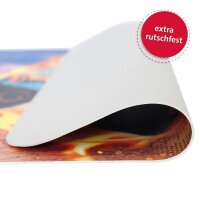 ROTH Schreibtischunterlage Monstertruck bunt Kunstleder 59,0 x 39,0 cm, 1 St.