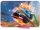 ROTH Schreibtischunterlage Monstertruck bunt Kunstleder 59,0 x 39,0 cm, 1 St.