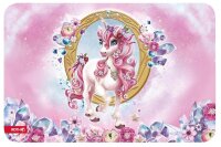 ROTH Schreibtischunterlage Einhorn Beauty bunt Kunstleder...