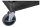 LUXOR Etagenwagen schwarz 61,0 x 46,0 x 95,0 cm
