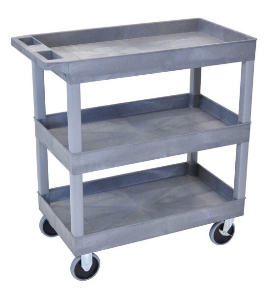 LUXOR Etagenwagen grau 81,0 x 46,0 x 95,0 cm