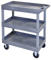 LUXOR Etagenwagen grau 81,0 x 46,0 x 95,0 cm