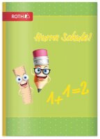 ROTH Schulheft Hurra Schule Lineatur 51 liniert DIN A6...