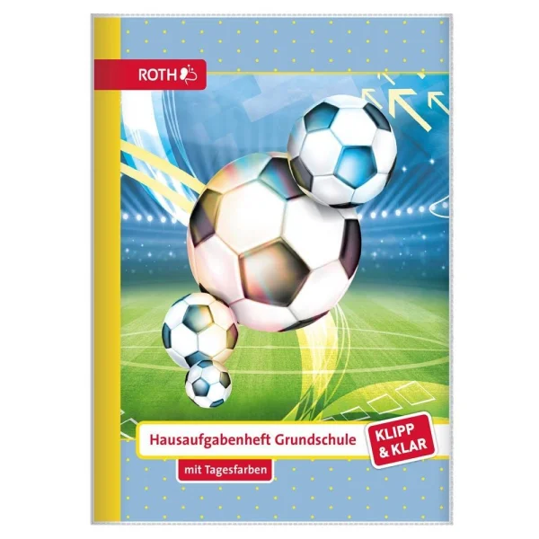 ROTH Hausaufgabenheft Fußball Klipp & Klar...
