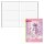 ROTH Schulheft Einhorn Beauty Lineatur 51 liniert DIN A6 ohne Rand, 32 Blatt, 1 St.