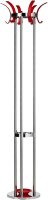 ALCO Kleiderständer 2872-12 silber Metall 12 Haken...