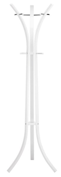 ALCO Kleiderständer 2873-10 weiß Metall 9 Haken 55,0 x 178,0 cm, 1 St.