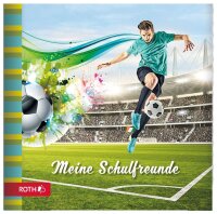 ROTH Freundebuch Fußballstar ca. DIN A4 liniert,...