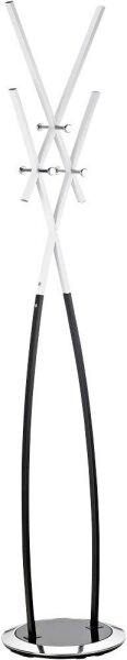 ALCO Kleiderständer 2876-10 weiß Metall 6 Haken 37,0 x 182,0 cm, 1 St.