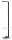 ALCO Kleiderständer 2877-11 schwarz Metall 10 Haken 36,0 x 178,0 cm, 1 St.