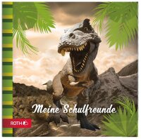 ROTH Freundebuch Tyrannosaurus ca. DIN A4 liniert,...