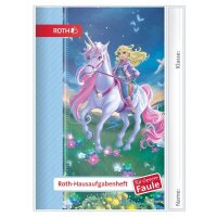 ROTH Hausaufgabenheft Magische Einhornreiterin für...