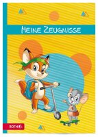 ROTH Zeugnismappe DIN A4, 10 Hüllen Fredo &...