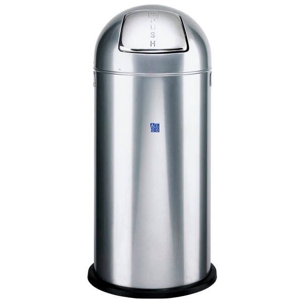 ALCO Mülleimer 52,0 l silber, 1 St.