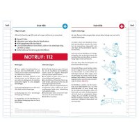 ROTH Hausaufgabenheft Coconut Pool für clevere Faule liniert DIN A5 ohne Rand, 104 Blatt, 1 St.