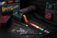 FABER-CASTELL Black Edition Buntstifte farbsortiert, 72 St.