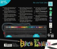 FABER-CASTELL Black Edition Buntstifte farbsortiert, 72 St.