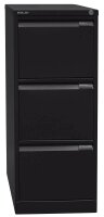 BISLEY Hängeregistraturschrank schwarz 3 Schubladen...