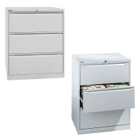 BISLEY Hängeregistraturschrank lichtgrau 3...