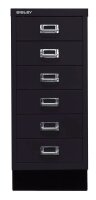BISLEY MultiDrawer™ L296S Schubladenschrank schwarz...